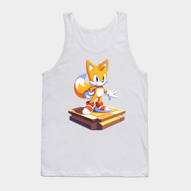 tails Tank Top by piratesnow